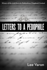 Letters to a Pedophile by Lee Varon - Cover Art