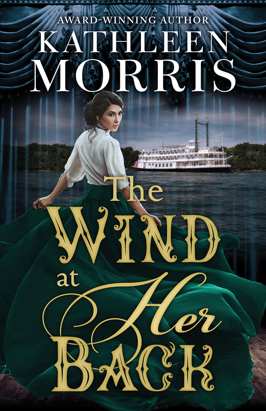The Wind At Her Back by Kathleen Morris - Cover Art