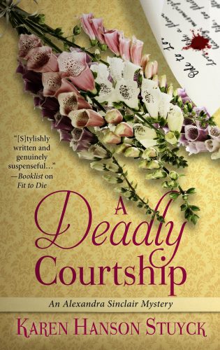 A Deadly Courtship, by Karen Hanson Stuyck - Cover Art